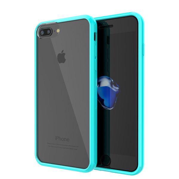 iPhone 8 Case Punkcase® LUCID 2.0 Teal Series w  PUNK SHIELD Screen Protector | Ultra Fit Discount