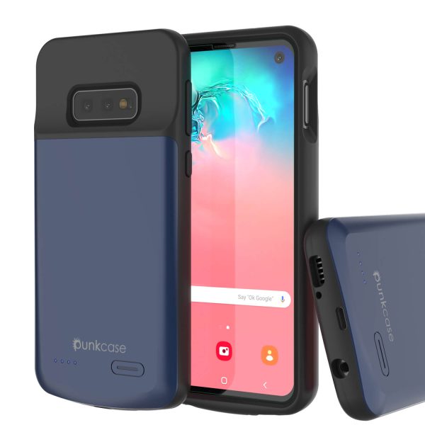PunkJuice S10e Battery Case Reg. Blue - Fast Charging Power Juice Bank with 4700mAh Fashion