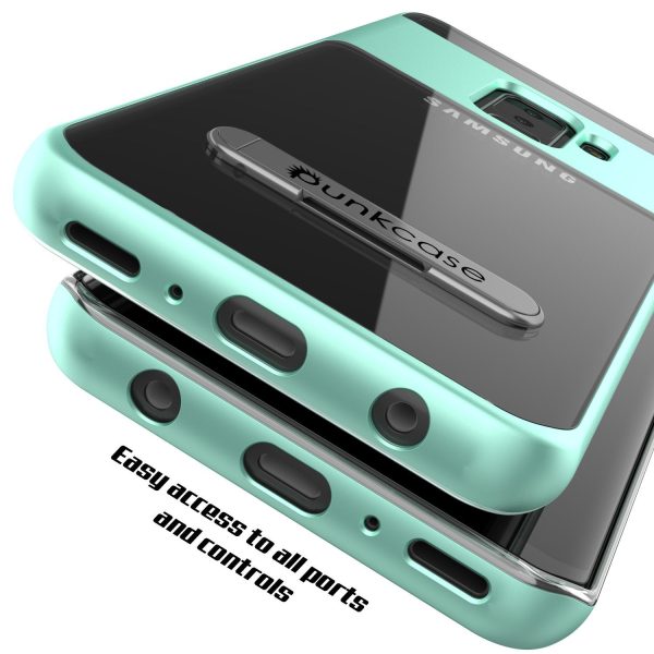 Galaxy S9+ Plus Case Punkcase Lucid 3.0 Series [Slim Fit] Teal Armor Cover Discount - Image 4