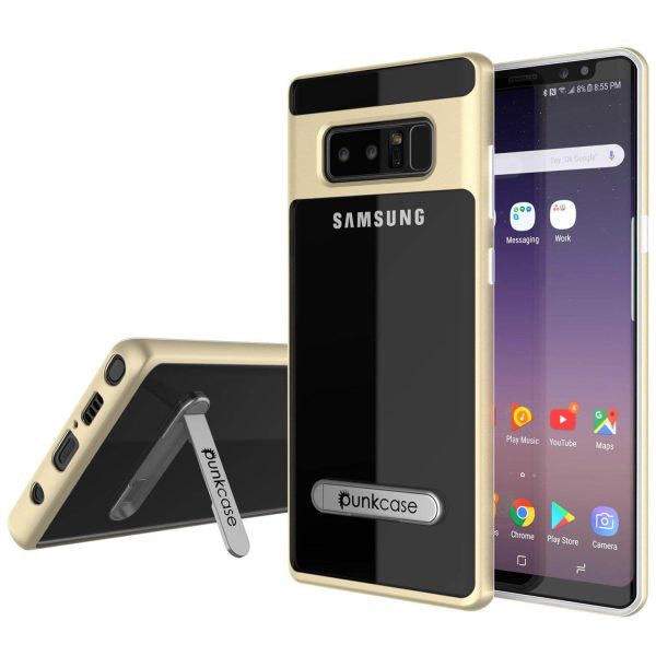 Galaxy Note 8 Lucid 3.0 Screen Protector W  Anti-Shock Case [Gold] For Cheap