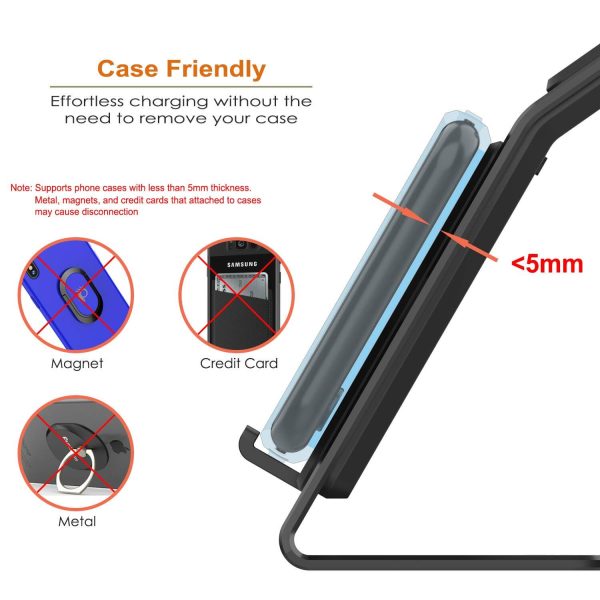 Punkcase Phone and Watch Charging Station [Black] Discount - Image 2