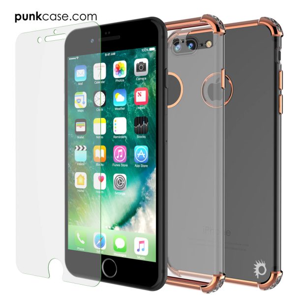 iPhone 8 PLUS Case, Punkcase BLAZE RoseGold Series Protective Cover W  PunkShield Screen Protector Hot on Sale - Image 3