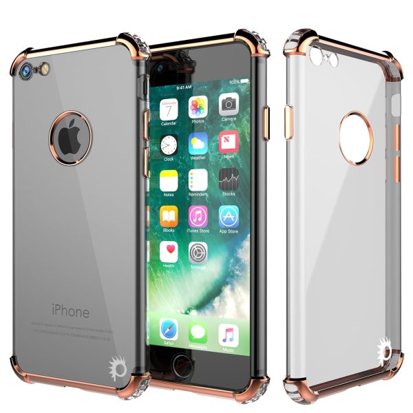 iPhone 8 Case, Punkcase [BLAZE ROSEGOLD SERIES] Protective Cover W  PunkShield Screen Protector Supply