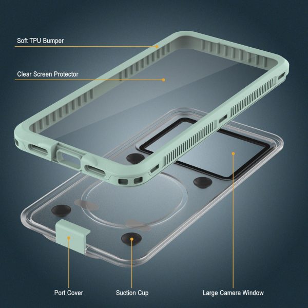 iPhone XS Waterproof IP68 Case, Punkcase [Green] [Rapture Series]  W Built in Screen Protector Cheap - Image 3