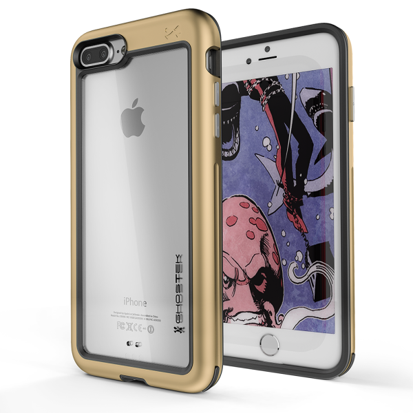 iPhone 7+ Plus Case, Ghostek®  Atomic Slim Series  for iPhone 7+ Plus Rugged Heavy Duty Case[GOLD] Discount