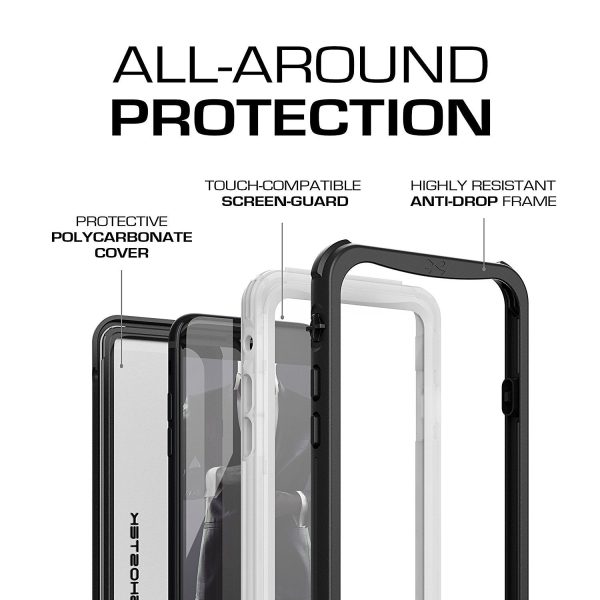 iPhone  7  Waterproof Case, Ghostek Nautical Series for iPhone  7  | Slim Underwater Protection | Adventure Duty | Ultra Fit | Swimming (White) For Cheap - Image 2