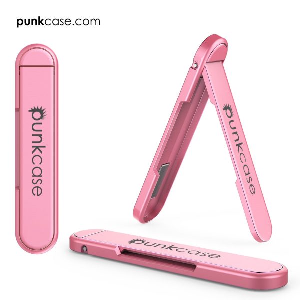 PUNKCASE FlickStick Universal Cell Phone Kickstand for all Mobile Phones & Cases with Flat Backs, One Finger Operation (Pink) For Cheap - Image 3