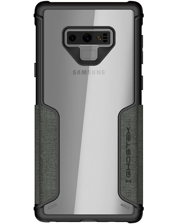 Ghostek Exec 3 Series Credit Card Flip Wallet Case for Samsung Galaxy Note 9 [Grey] Cheap - Image 2