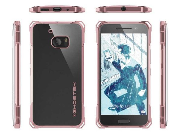 HTC 10 Case, Ghostek® Covert Peach Series Premium Slim Hybrid | w Screen Protector | Ultra Fit [Peach] Cheap - Image 3
